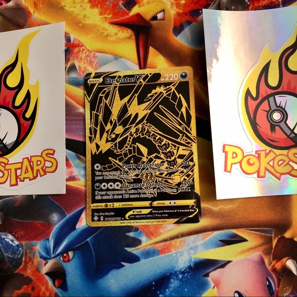 Pokémon Eternatus V Shining Fates - Picture 2 of 3